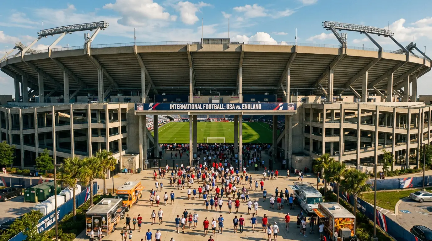 MetLife Stadium in East Rutherford, New Jersey, venue for the 2026 World Cup final